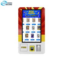 Distributeur automatique de cartes à collectionner et d'autocollants, avec revêtement graphique personnalisé pour magasins de jeux et centres commerciaux