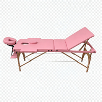Table de massage facial portable pliable en bois moderne pour salle de bain, salle de sport, hôtel