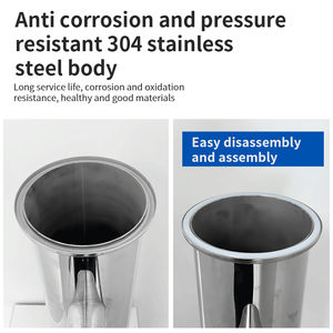 Tốc độ dòng chảy lớn tự động rửa ngược nước softner trung tâm máy lọc nước bằng thép không gỉ lọc lọc nước cứng làm mềm - Product Image 5