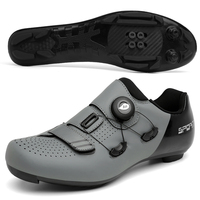 Chaussures de cyclisme sur route professionnelles respirantes à double système de serrage rapide pour hommes – Vente en gros