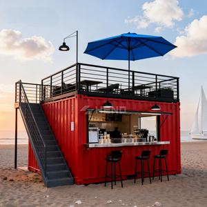 Contenedor <span class=keywords><strong>de</strong></span> Envío para Cafetería, Puesto con Mesas, Restaurante Cuadrado, Contenedor para Sopa, Contenedor <span class=keywords><strong>de</strong></span> Envío <span class=keywords><strong>de</strong></span> EE. UU. - Product Image 3