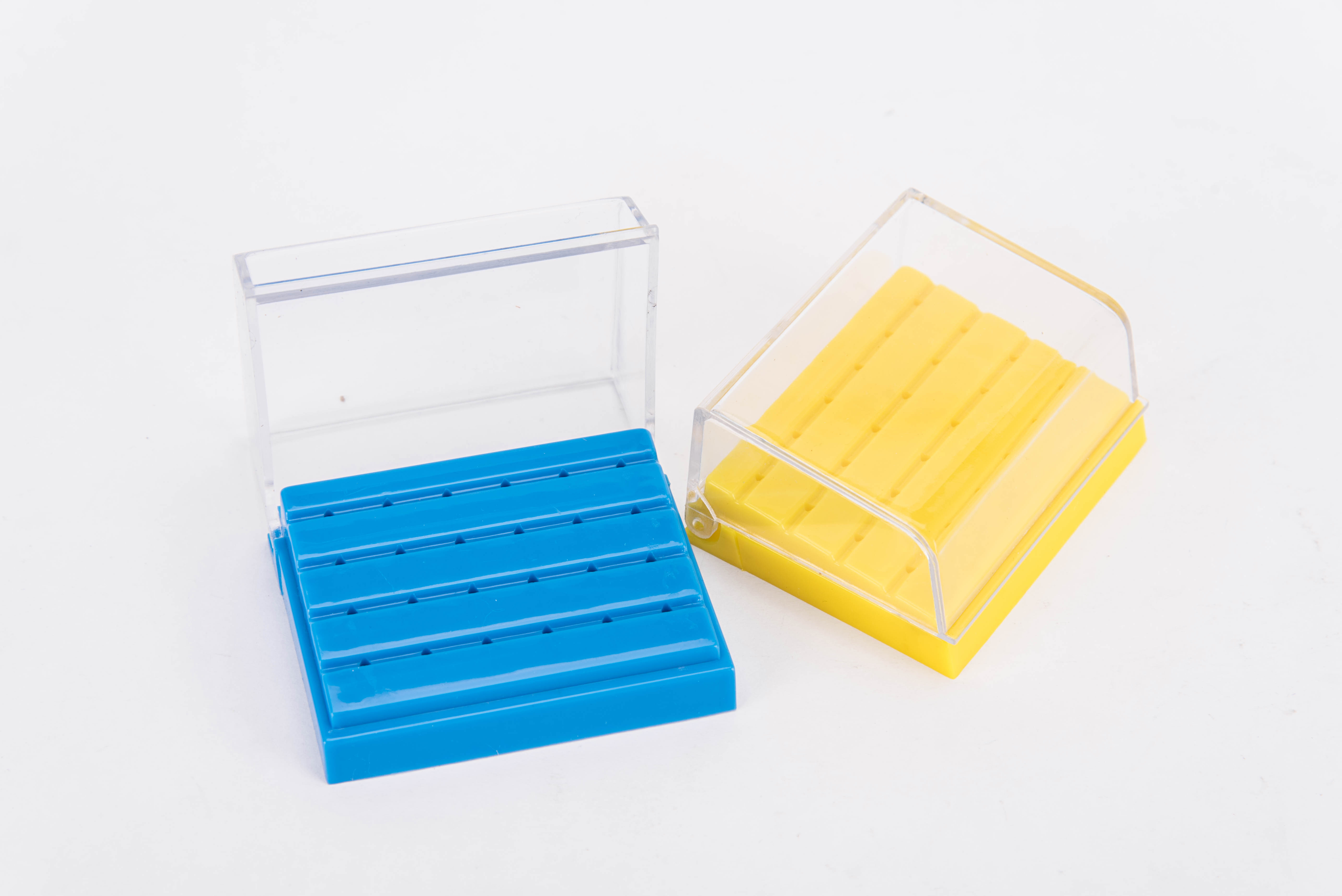 24 Hole plastic disinfection bur box