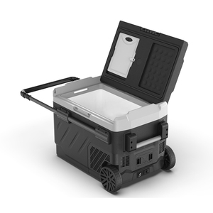 Frigorifero Portatile Moderno EZDW40 con Pannello Solare, Materiale PE PP, 12V 24V, Mini Frigo per Campeggio e Conservazione Alimenti all'Aperto - Product Image 2