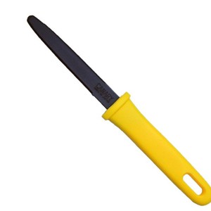 Hasegawa Canary Courier <b>Knife</b> Stainless Steel Blade 60mm Yellow Handle For Packaging And <b>Crafting</b> - Product Image 1