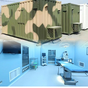 Unidad de Hospital Contenedor Móvil de Diseño Rectangular Moderno para Uso Médico de Emergencia al Aire Libre con Equipo Integrado - Product Image 2