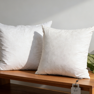 Heimtextilien Entenfederkissenkern 20*20 Zoll Atmungsaktives Sofa- und Bettkissen Federfüllung Baumwollhülle Dekokissenkern - Product Image 4