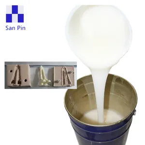 Standart RTV2 için sıvı silikon kauçuk kalıplama el sanatları için sıvı silikon kauçuk satış