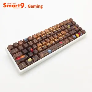 Bàn Phím Chơi Game Smart9 68Key 3 Chế Độ Với Nút Phím Thiết Kế Chủ Đề Phục Sinh Hạnh Phúc Và Chữ Cái Bên Loại C Đầy Đủ RGB Backlit 5Pin