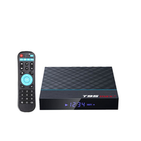 Boîtier TV intelligent T95 MAX PLUS 4K, 4 Go 32 Go, double Wi-Fi, Amlogic S905X3 Quad Core, décodeur, lecteur multimédia HD 4K, vente en gros usine