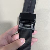 Ceinture en nylon à boucle automatique pour homme, ceinture tactique en toile avec logo personnalisé