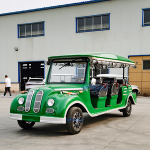 Vehículo Turístico Eléctrico Clásico Retro, Carro de Golf para Hotel, Autobús Eléctrico Vintage para Recorridos Turísticos - Product Image 2