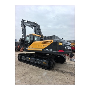 Excavadora de cadenas Hyundai R300LC-9S usada de 30 toneladas con pocas horas de trabajo, excavadora de segunda mano en venta, en buen estado. - Product Image 2