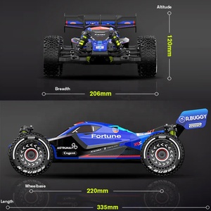 Xe <span class=keywords><strong>buggy</strong></span> điều khiển từ xa 4 bánh dẫn động, hiệu suất cao, không chổi than, tỷ lệ 1/12, động cơ không chổi than RLAARLO X12S, sẵn sàng sử dụng pin 3S, tốc độ 90km/h, xe đua địa hình - Product Image 6