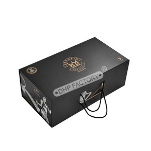 High Quality Club Football Uniform Set Packaging Folding Boxes <b>Gold</b> Foil Stamp with Rope Ribbon Handle for Clothing Package Box - Product Image 3