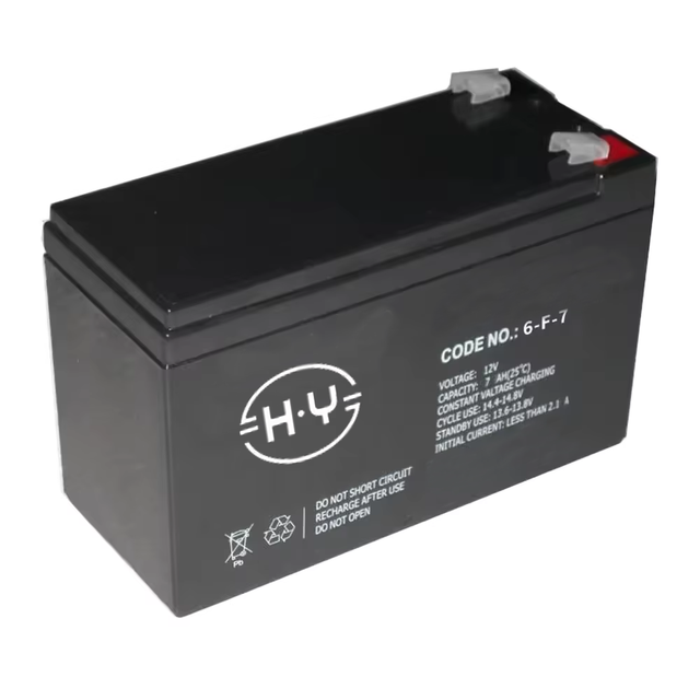 Rechargeable Battery Maintenance Free Vrla Lead Acid Battery 12v 7ah for Ups Backup Battery