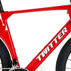 OEM 22 vitesses 56cm vélo de course sur route entièrement en fibre de carbone vélo de ville pour adulte avec fourche en acier aluminium V frein à disque système de freinage prix - Product Image 4