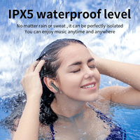 Audífonos con Banco de Energía, Carcasa con Espejo LED, Audífonos TWS, Pantalla Digital Inteligente, BT 5.3, IPX-4, Resistentes al Agua, Sonido de Alta Fidelidad, Inalámbricos