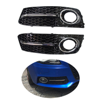 Pièces automobiles de haute qualité couvercle antibrouillard Version normale antibrouillard grille en nid d'abeille pour Audi A4 S4 B8 mise à niveau vers RS4 2008-2012