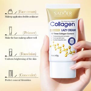 SADOER Marque Privée Vente en Gros Base <span class=keywords><strong>de</strong></span> Teint Hydratante et Nourrissante, Crème BB Hydratante et Séborégulatrice - Product Image 5