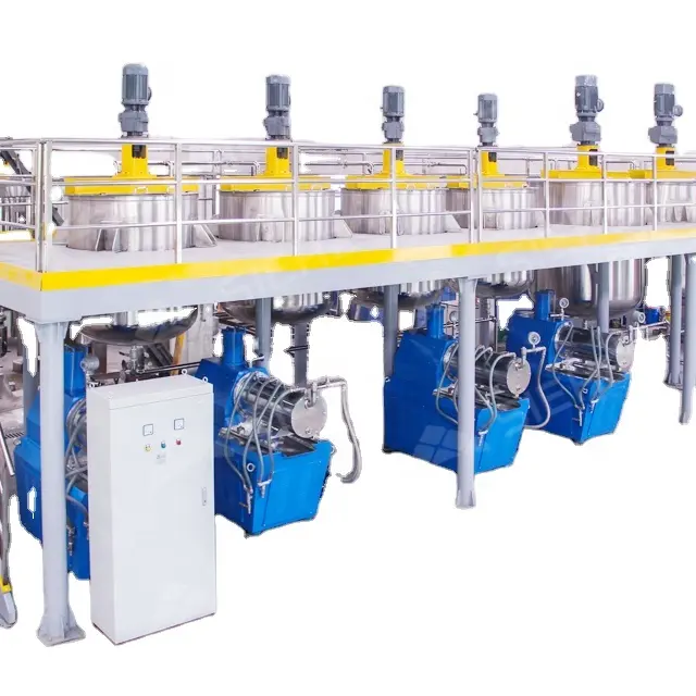 Professional Water Based Paint Making Machine Equipment Complete Production Line