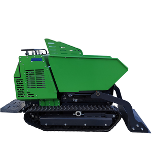 免费送货SN-1000橡胶履带车880千克汽油液压多功能低速微型自卸车 - Product Image 6