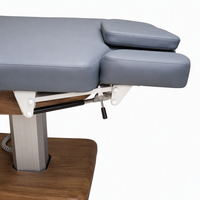 Table de massage électrique à 4 moteurs, fonction d'inclinaison, cadre métallique, hauteur réglable, lit de spa, physiothérapie, soins du visage