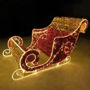 Tùy chỉnh <span class=keywords><strong>Led</strong></span> khổng lồ 3D Tuần Lộc đèn giáng sinh IP65 đánh giá cảnh quan ngoài trời Vườn trang trí cho lễ hội mùa lễ - Product Image 3