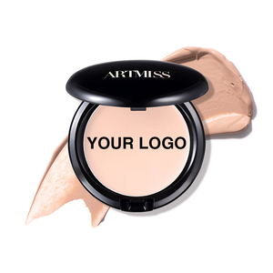 Crème de fond de teint professionnelle avec logo personnalisé, anti-cernes, imperméable, mat, longue durée, hydratante, crème de fond de teint végétalienne - Product Image 1