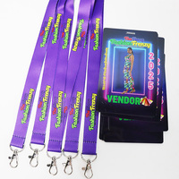 Lanière personnalisée Kofei, couleur pleine, impression recto-verso, pour cartes d'identification VIP, badges de personnel, cartes d'identification d'événements