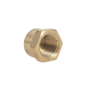 Copper Plug 1/4 In NPT Internal Thread Industrial Plumbing Fitting Durable Design - Product Image 4