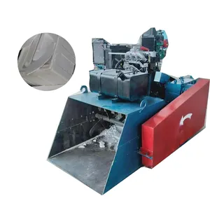 Automatic Waste Foam Shredding Machine foam densifier machine foam crusher and melting machine for sell