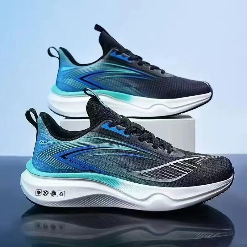 Men's Sporty Running Shoes High-Performance Gradient Color Designed New Athletic Enhanced Spring New Men Shoe