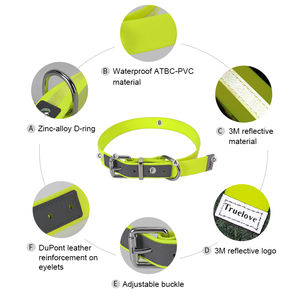 Truelove Hond Huisdieren Halsbanden Verstelbare Waterdichte Pvc Hond Kat Puppy Veilige Lichtgevende Reflecterende Ketting Training Huisdier Benodigdheden - Product Image 2
