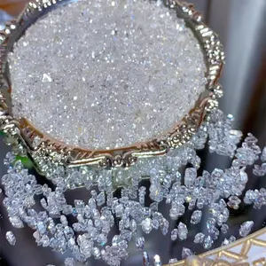 Herkimer kristal penyembuhan kualitas tinggi alami ukiran berlian kristal berkilau Amerika berlian untuk hadiah dekorasi