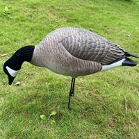 Leurre d'oie pliable en EVA léger, imperméable et réaliste en 3D pour la chasse aux oiseaux