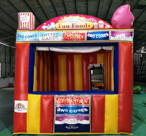 Precio barato, soporte inflable para palomitas de maíz, tienda de regalos de Carnaval inflable para eventos temáticos de películas - Product Image 6