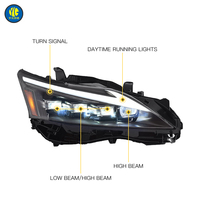 YU GUANG pour Lexus CT200h 2017, mise à niveau des phares LED pour Lexus CT200h 2013-2017, phare avant, feux de jour