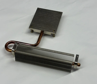 Modul Pendingin Aluminium Tembaga dengan Pipa Panas LED Fin Skived untuk Pendingin CPU Lampu LED Daya Tinggi