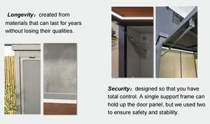 Premium Modern ve lüks paslanmaz çelik barbekü mutfak çok fonksiyonlu paslanmaz rüzgar geçirmez ve hava kalıcı döken - Product Image 6