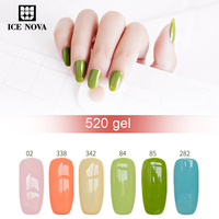 520 couleurs de vernis gel comprennent des paillettes nude paillettes une étape colle inodore sans hema couleur riche pour salon de manucure et bricolage