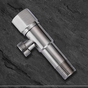 Van góc dày dặn bằng thép không gỉ 304, một vào hai ra, dùng cho gia đình, điều khiển nước nóng, kích thước <span class=keywords><strong>1</strong></span>/2 inch - Product Image 2