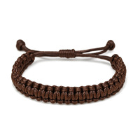 Bracelet en cuir véritable avec fermoir simple et élégant, boucle magnétique personnalisée en acier inoxydable, forme de boule, unisexe