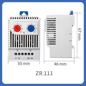 Controlador de Temperatura Mecánico de Doble Control Normalmente Abierto/Cerrado ZR111 NOXT/Noscott, Termostato Ajustable, Distribución A130 - Product Image 6