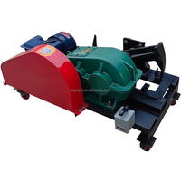 Gran oferta, procesador de leña cinético eléctrico, cortador doble, picador de madera con Motor y motor para dividir troncos