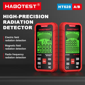 HT628A Handheld wiederauf ladbare magnetische elektrische HF-Mikrowellen-Sicherheits inspektion Gauss EMF <span class=keywords><strong>Meter</strong></span> Nuclear Radiation Detector Sound - Product Image 4