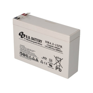 レストン B. B. バッテリー BPシリーズ HR4.2-12FR <span class=keywords><strong>12V</strong></span> 4.2Ah VRLA鉛蓄電池 UPS用充電式角型バッテリー - Product Image 6