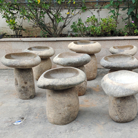 Mangeoire pour oiseaux en pierre, pierre d'extérieur, décoration de jardin, bain, vente en gros,