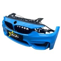 Utilisé pour les kits de pare-chocs avant Série 3 Série 4 M3 M4 F80 F82 Plastique ABS/PP+ABS Léger Robuste Fixation par boulons Ajustement universel