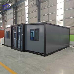 Maison préfabriquée en conteneur extensible de 20/40 pieds |   Espace de vie luxueux Cuisine |   Utilisation en appartement scolaire |   Installation rapide, emballage plat - Product Image 1