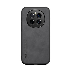 Funda de teléfono de cuero de lujo Delgada funda de sensación de piel de bebé con soporte magnético para coche para Huawei Honor Magic 7 - Product Image 3